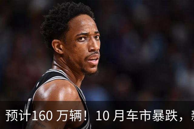 预计160 万辆！10 月车市暴跌，新能源独自托底